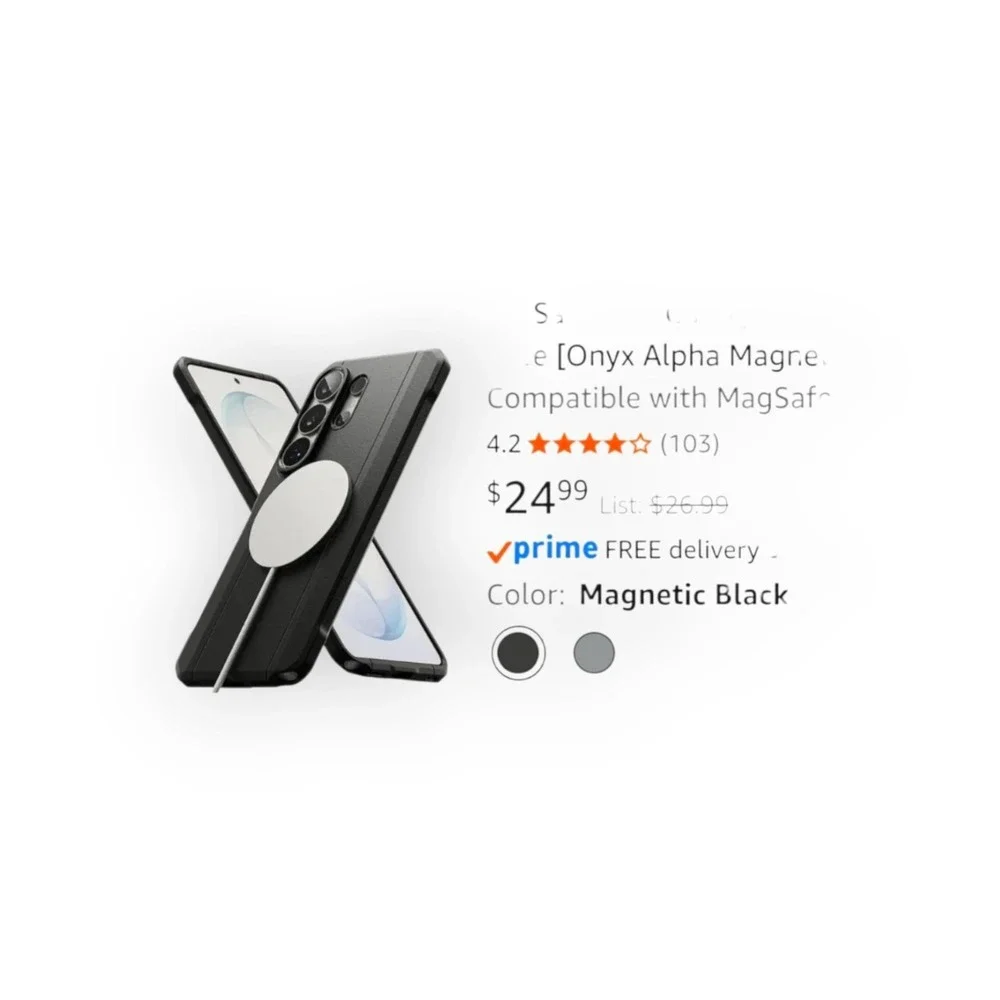 Ringke Onyx Alpha Magnetic phone case for Samsung Galaxy S26 Ultra